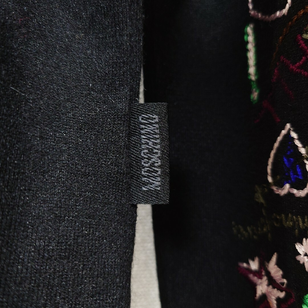 MOSCHINO(モスキーノ)のレア❗MOSCHINO JEANS  ドライバーズニット 刺繍 レディースのトップス(ニット/セーター)の商品写真