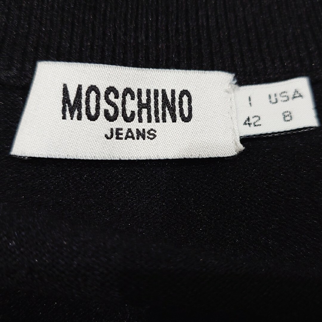 MOSCHINO(モスキーノ)のレア❗MOSCHINO JEANS  ドライバーズニット 刺繍 レディースのトップス(ニット/セーター)の商品写真