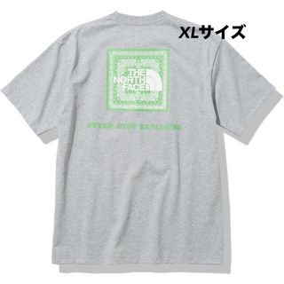 ザノースフェイス(THE NORTH FACE)の【希少XLサイズ‼️】ノースフェイス バンダナ スクエアロゴ Tシャツ(Tシャツ/カットソー(半袖/袖なし))