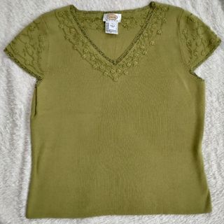 TALBOTS - 美品　ブランド名:talbot　レースが高級感　使用回数１度