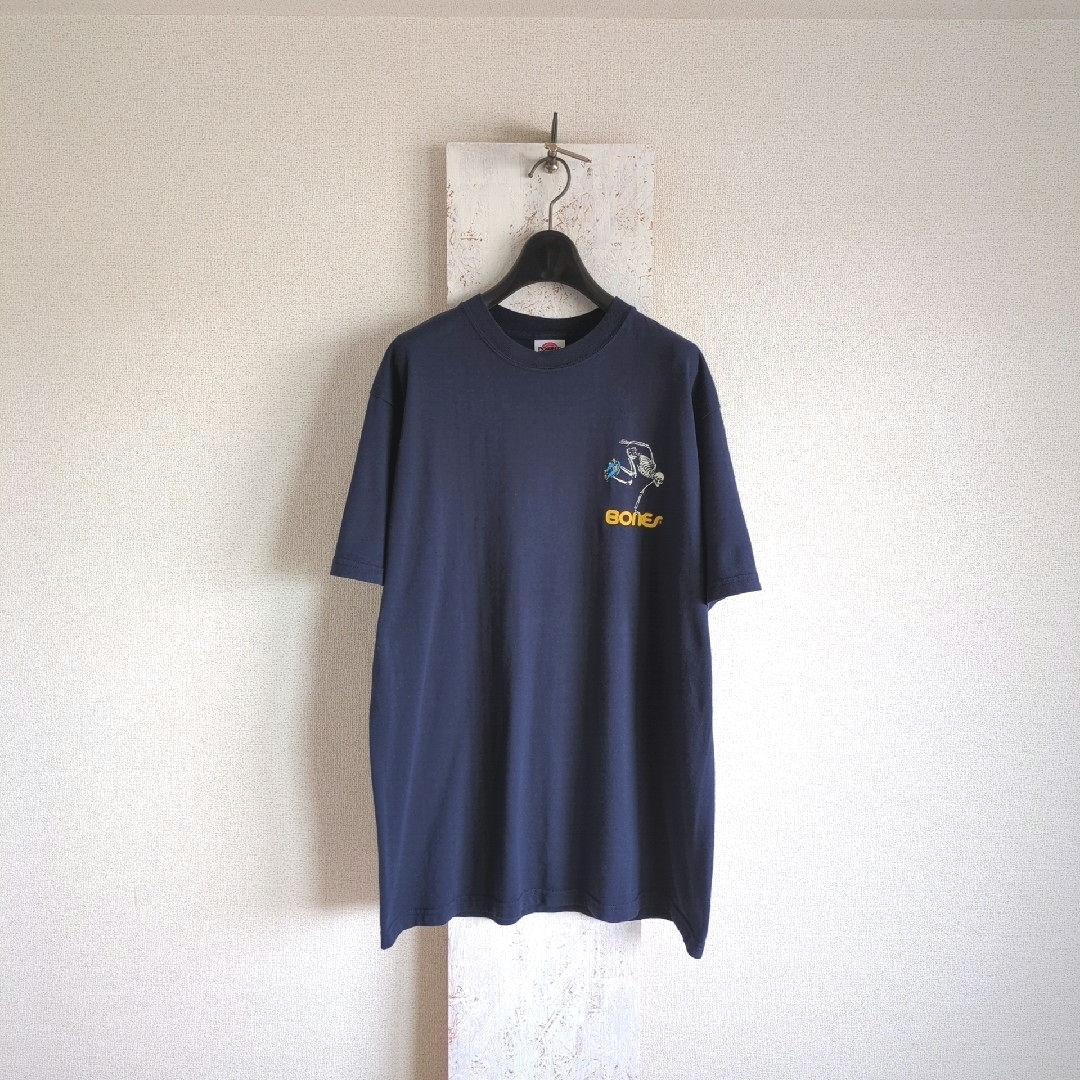 POWELL(パウエル)のPOWELL　パウエルペラルタ　Tシャツ　ネイビー　RE-ISSUE　XL相当 メンズのトップス(Tシャツ/カットソー(半袖/袖なし))の商品写真