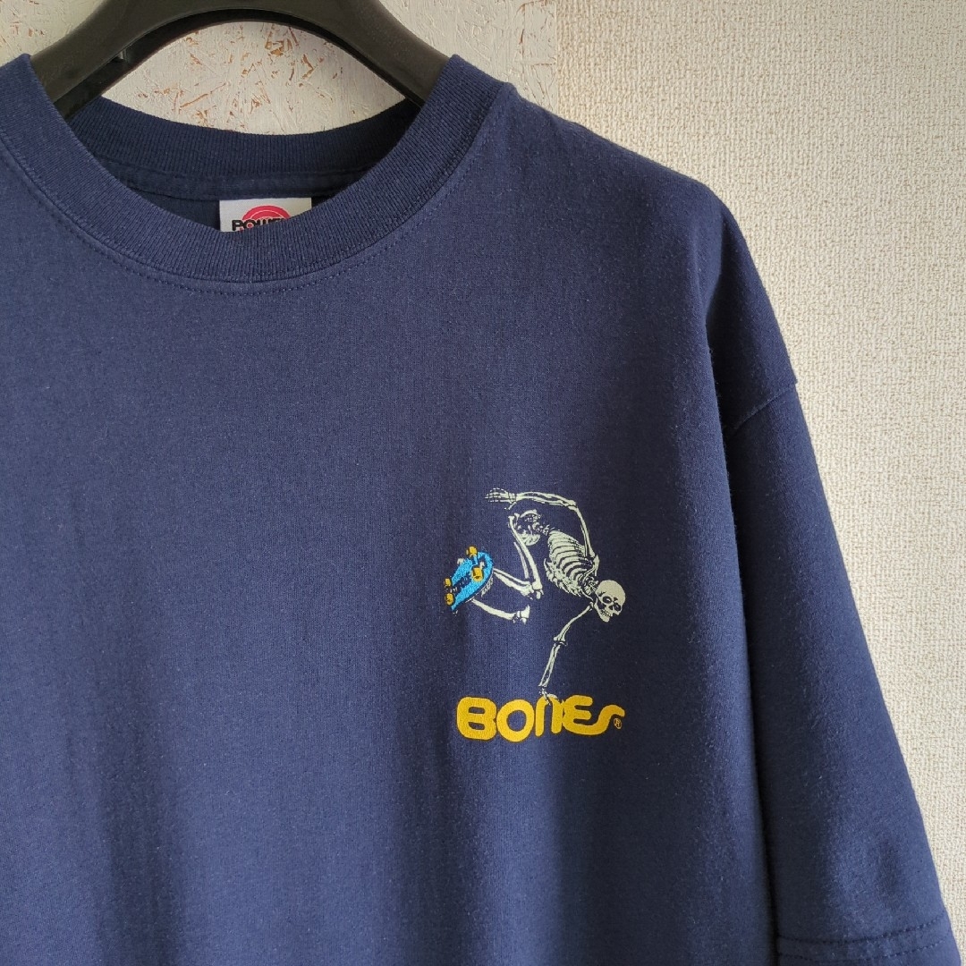 POWELL(パウエル)のPOWELL　パウエルペラルタ　Tシャツ　ネイビー　RE-ISSUE　XL相当 メンズのトップス(Tシャツ/カットソー(半袖/袖なし))の商品写真