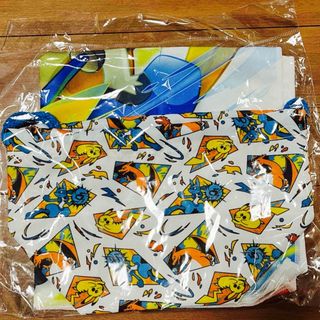 ポケモン(ポケモン)の【新品】ポケモン ランチョンマット お弁当巾着セット(弁当用品)