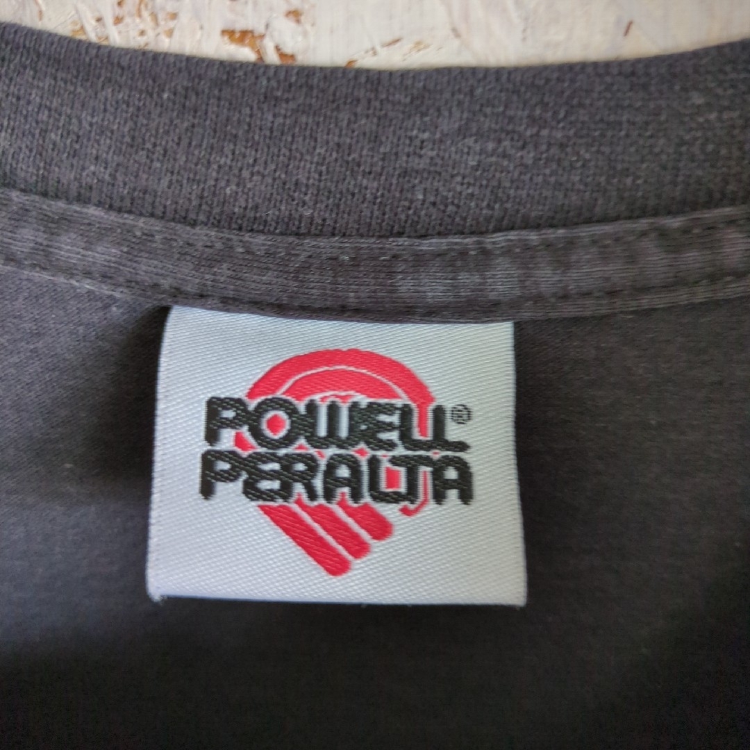 POWELL(パウエル)のPOWELL　パウエルペラルタ　Tシャツ　ブラック　RE-ISSUE L相当 メンズのトップス(Tシャツ/カットソー(半袖/袖なし))の商品写真