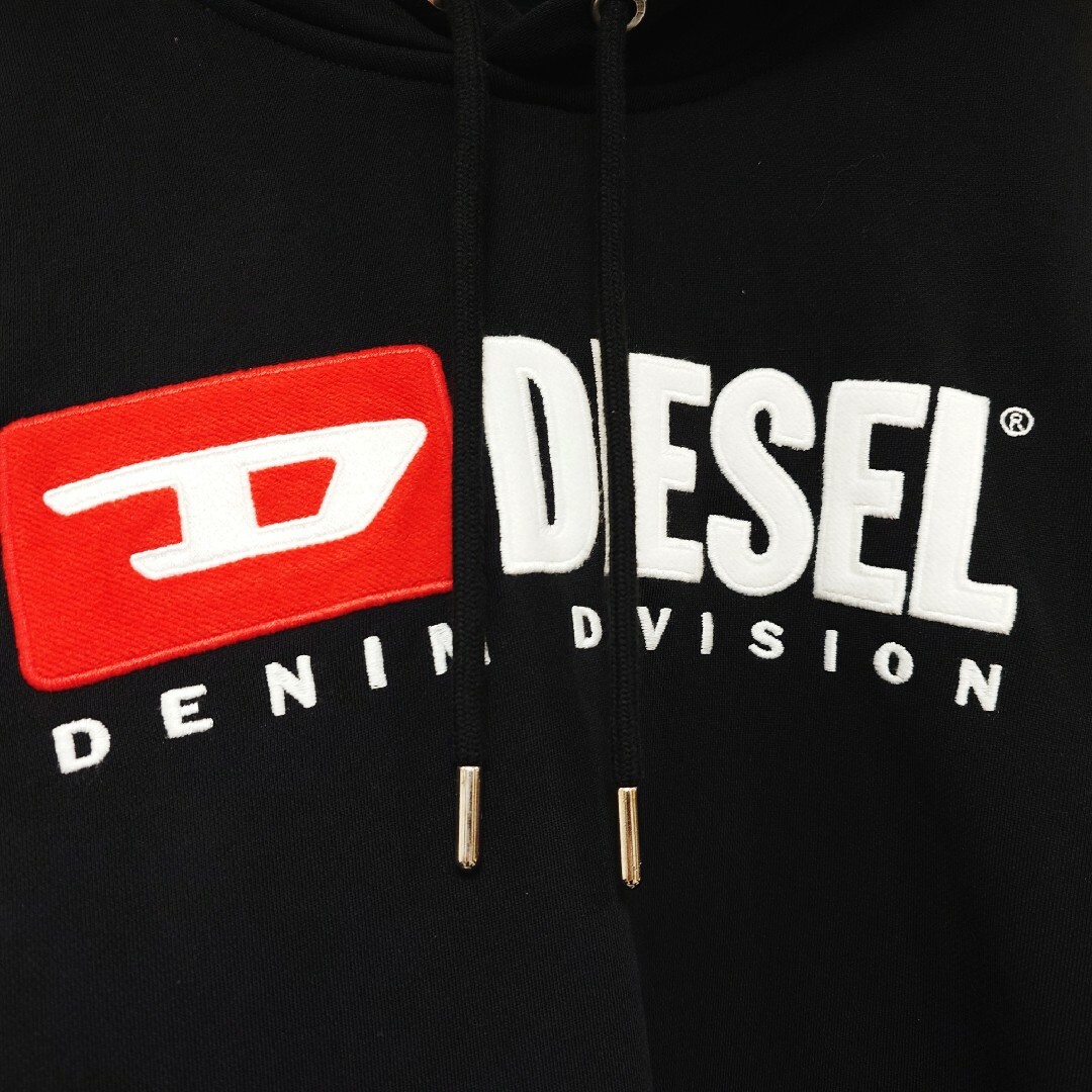 DIESEL(ディーゼル)の人気❗DIESEL ロゴ プルオーバー  パーカー レディースのトップス(パーカー)の商品写真