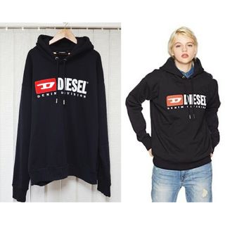 ディーゼル(DIESEL)の人気❗DIESEL ロゴ プルオーバー  パーカー(パーカー)