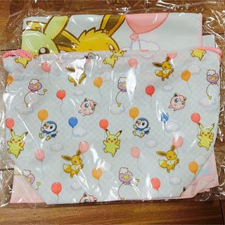 ポケモン - 【新品】ポケモン ランチョンマット お弁当巾着