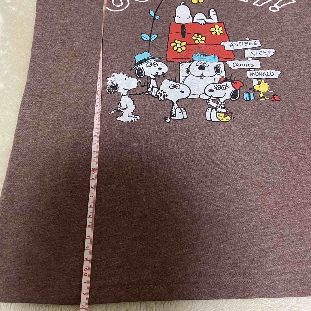 新品　PEANUTS  シャツ　スヌーピー　ファミリー　兄弟　ピーナッツ レディースのトップス(Tシャツ(半袖/袖なし))の商品写真