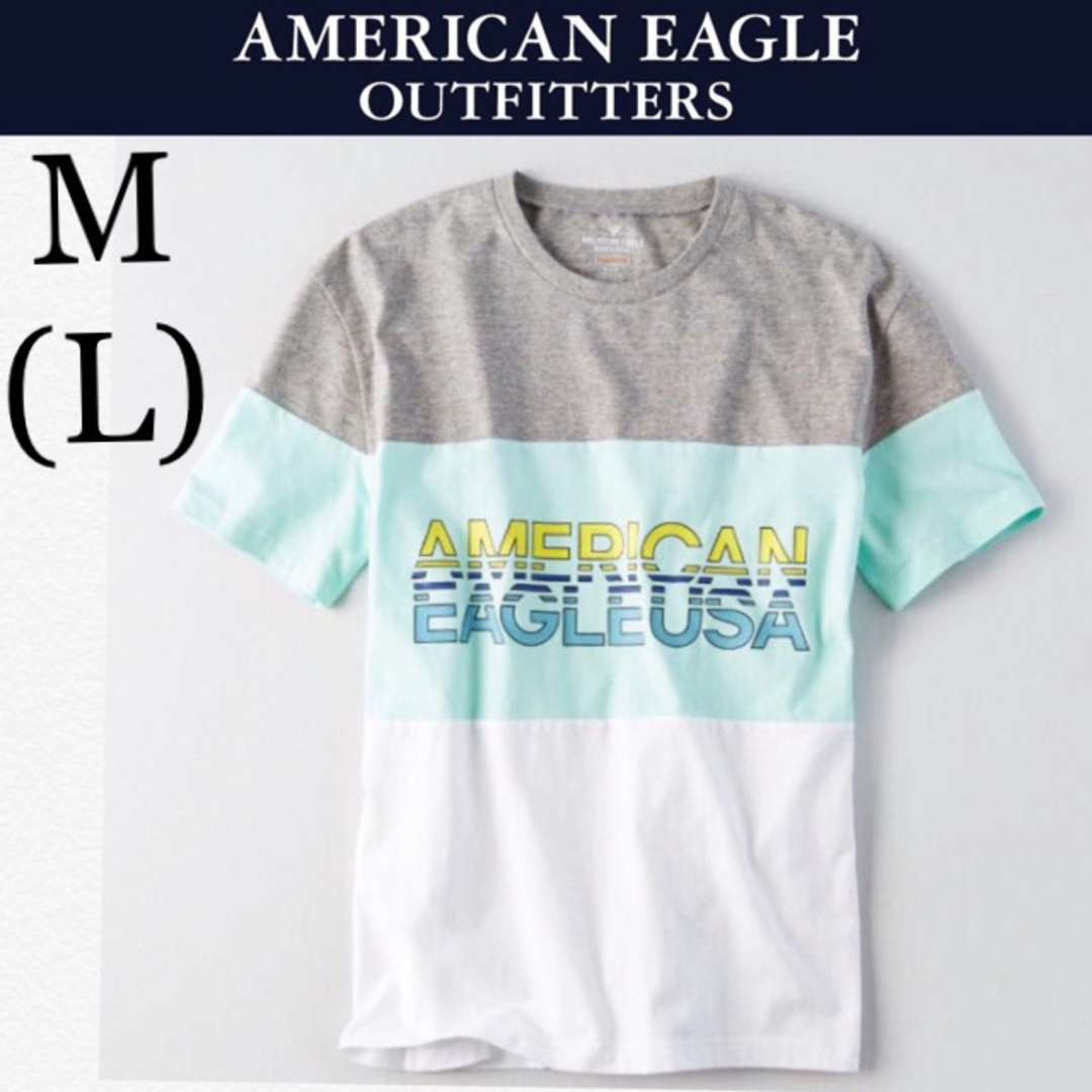 American Eagle(アメリカンイーグル)の新品タグ付き☆アメリカンイーグル半袖TシャツLホリスターアバクロンビー&フィッチ メンズのトップス(Tシャツ/カットソー(半袖/袖なし))の商品写真