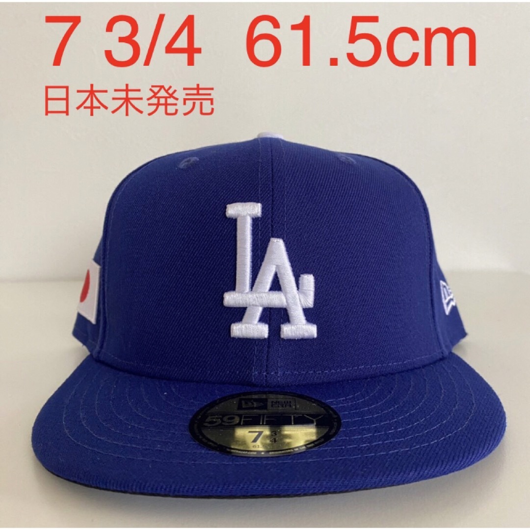 NEW ERA(ニューエラー)のドジャース ニューエラ ツバ裏ブラック キャップ New Era Cap 3/4 メンズの帽子(キャップ)の商品写真