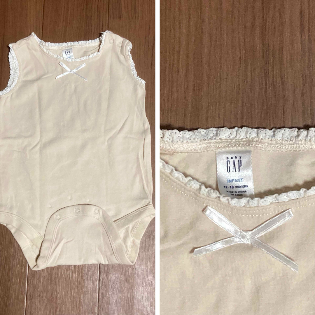 babyGAP(ベビーギャップ)のロンパース  baby  gap  女の子　80 キッズ/ベビー/マタニティのベビー服(~85cm)(ロンパース)の商品写真