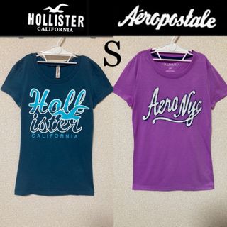 ホリスター(Hollister)のホリスター エアロポステール☆半袖Ｔシャツ2着セットSアバクロンビー&フィッチ(Tシャツ(半袖/袖なし))