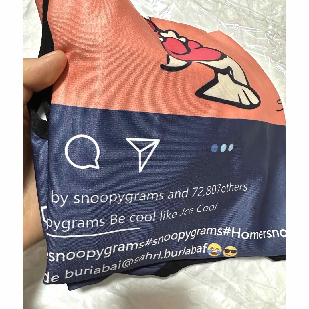 スヌーピーSNOOPY スーツケースカバー　M/Lサイズ　即購入ok レディースのバッグ(スーツケース/キャリーバッグ)の商品写真