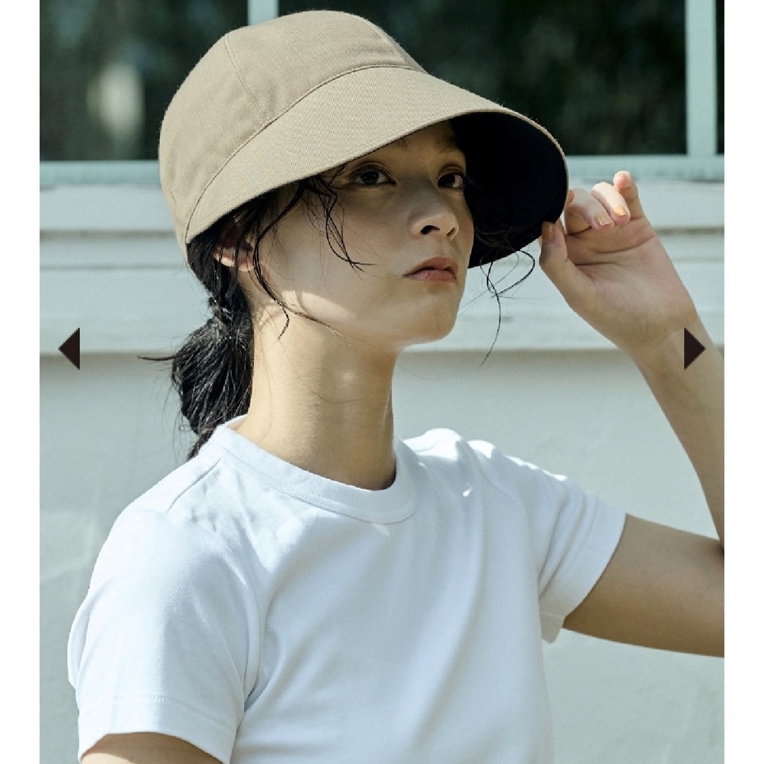 【新品】サンバリア100 新作ワイドキャップ レディースの帽子(キャップ)の商品写真