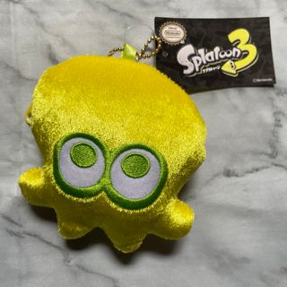 ニンテンドウ(任天堂)のスプラトゥーン　イエロー　タコ　コインケース(キャラクターグッズ)