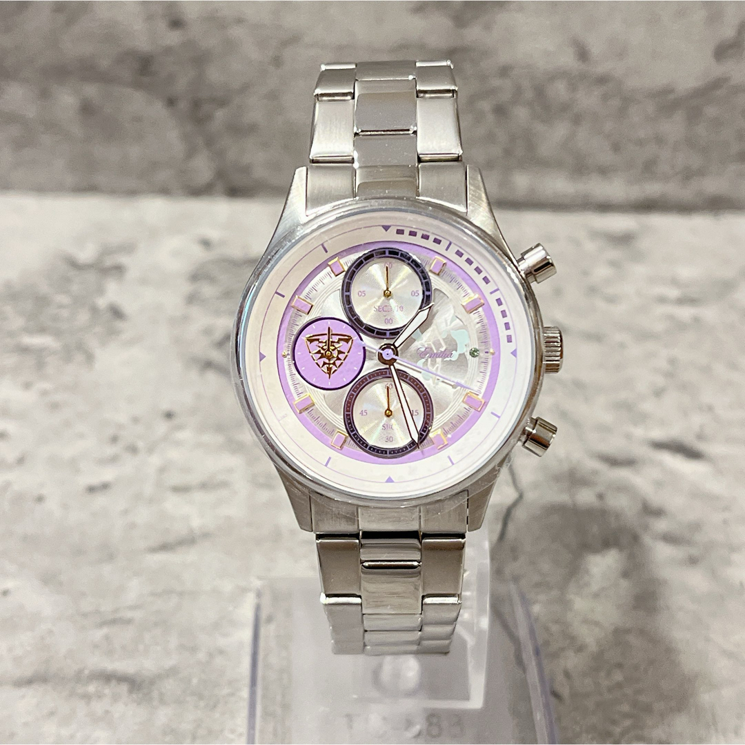 極美品 Re:ゼロから始める異世界生活 エミリア 腕時計 ステンレス製 レディースのファッション小物(腕時計)の商品写真