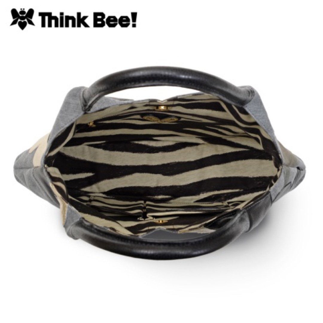 Think Bee!(シンクビー)のThink Bee! シンクビー ラージバッグ スプマンテグレー レディースのバッグ(トートバッグ)の商品写真