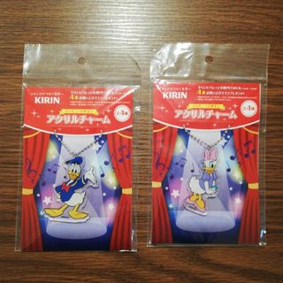 キリン　ディズニー　アクリルチャーム☆　キーホルダー　 ドナルド　デイジー(キーホルダー)