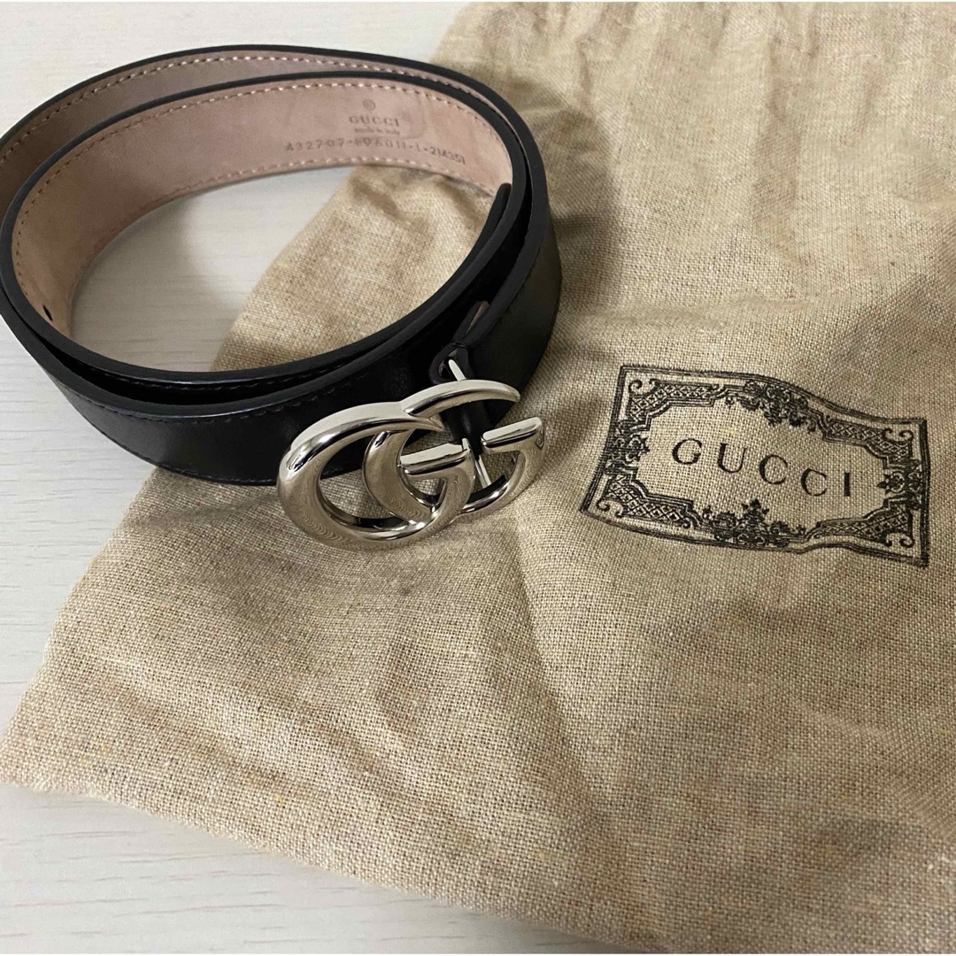 Gucci(グッチ)のGUCCI チルドレンズ レザー ベルト レディースのファッション小物(ベルト)の商品写真