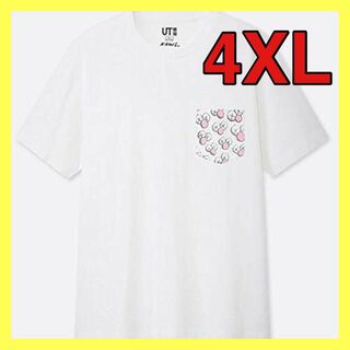 ユニクロ(UNIQLO)の⭐️新品未使用⭐️UNIQLO × kaws ユニクロ カウズ Tシャツ 4XL(Tシャツ/カットソー(半袖/袖なし))