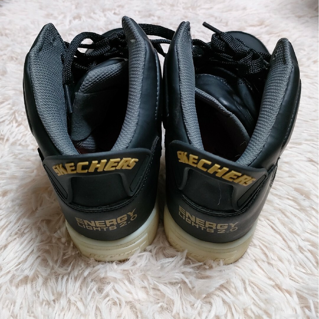 SKECHERS(スケッチャーズ)の【良品】SKECHERS スケッチャーズ　 スニーカー  黒 23.5cm レディースの靴/シューズ(スニーカー)の商品写真