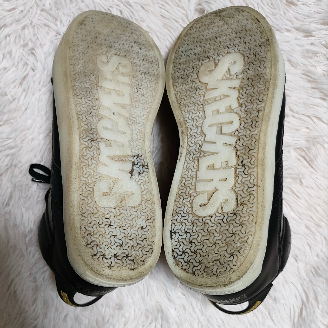 SKECHERS(スケッチャーズ)の【良品】SKECHERS スケッチャーズ　 スニーカー  黒 23.5cm レディースの靴/シューズ(スニーカー)の商品写真