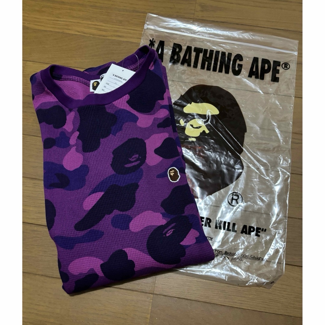 A BATHING APE(アベイシングエイプ)のBAPE COLOR CAMO WAFFLE TEE メンズのトップス(Tシャツ/カットソー(七分/長袖))の商品写真