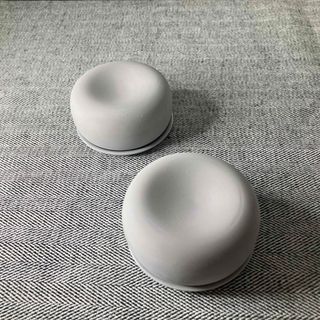 MUJI (無印良品) - 無印良品 アロマストーン 2個セット グレー 美品