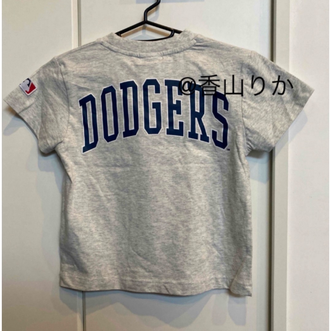 MLB(メジャーリーグベースボール)のドジャース Tシャツ 120 半袖Tシャツ MLB 大谷翔平選手応援グッズ 新品 キッズ/ベビー/マタニティのキッズ服男の子用(90cm~)(Tシャツ/カットソー)の商品写真