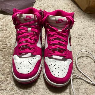 ナイキ(NIKE)のDUNK HIGH MNS WMNS (スニーカー)