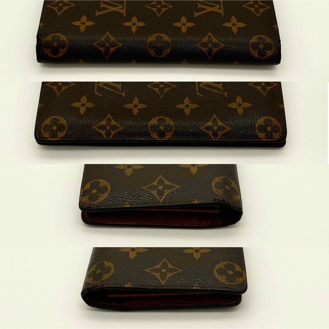 LOUIS VUITTON(ルイヴィトン)の【美品】ルイヴィトン◆ポルトフォイユ ブラザ◆モノグラム ブラウン◆二つ折り財布 レディースのファッション小物(財布)の商品写真