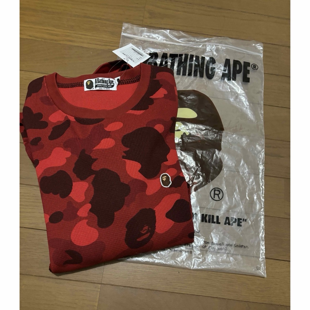 A BATHING APE(アベイシングエイプ)のBAPE COLOR CAMO WAFFLE TEE メンズのトップス(Tシャツ/カットソー(七分/長袖))の商品写真