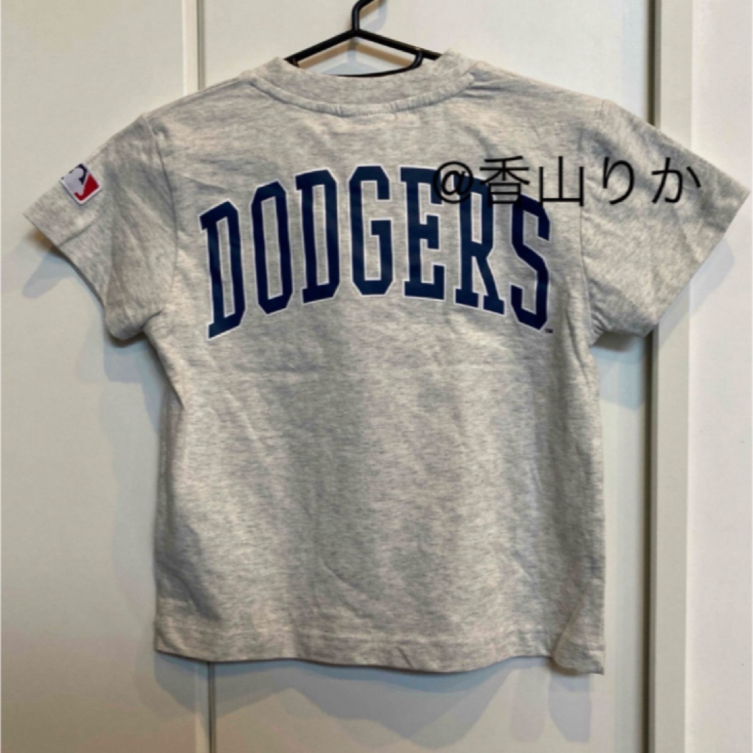 MLB(メジャーリーグベースボール)のドジャース Tシャツ 130 半袖Tシャツ MLB 大谷翔平選手応援グッズ 新品 キッズ/ベビー/マタニティのキッズ服男の子用(90cm~)(Tシャツ/カットソー)の商品写真