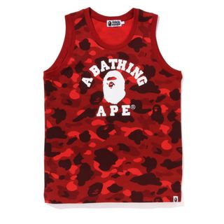 アベイシングエイプ(A BATHING APE)のBAPE COLOR CAMO COLLEGE TANK TOP(タンクトップ)