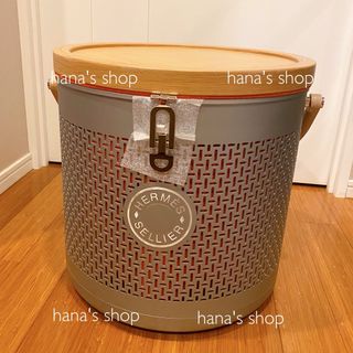 Hermes エルメス 馬具缶 サドルボックス レア 新品