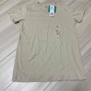 なめらかコットンvネック　半袖tシャツ(Tシャツ(半袖/袖なし))