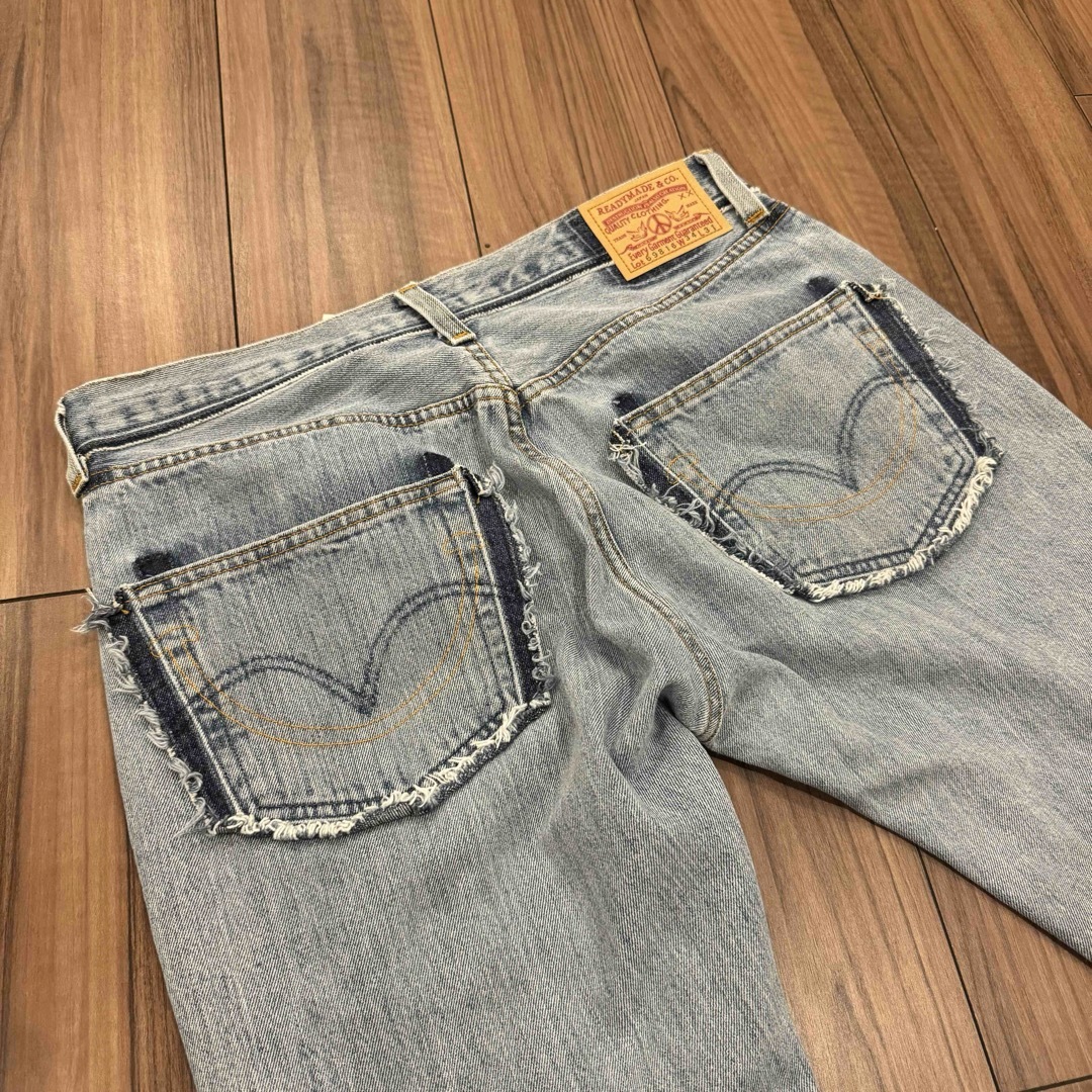 READYMADE(レディメイド)の新作新品 24ss READYMADE xLevi'sリーバイス デニムパンツ メンズのパンツ(デニム/ジーンズ)の商品写真