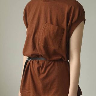 TODAYFUL - TODAYFUL トゥデイフル　Box Pocket Tanktop ブラウン