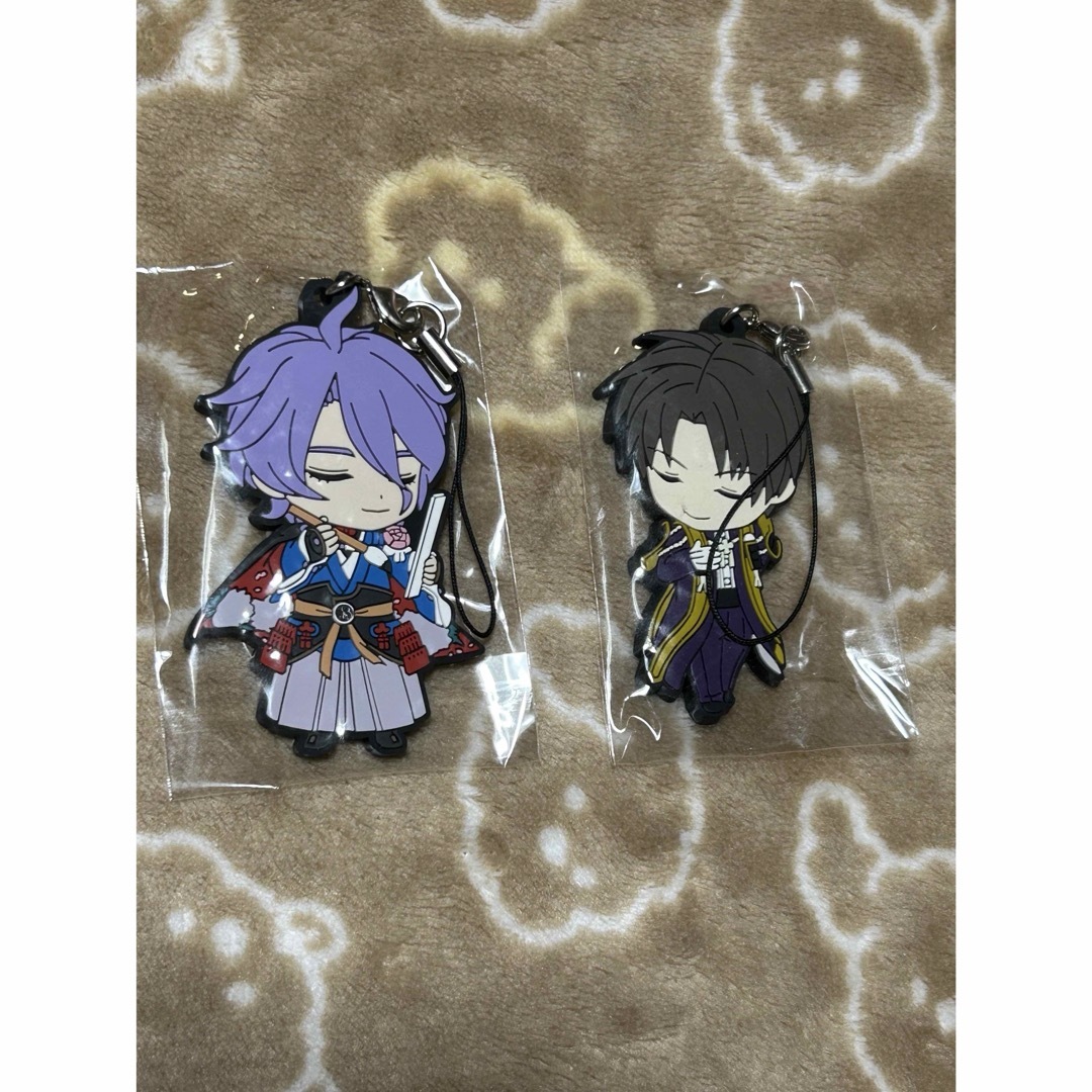 GOOD SMILE COMPANY(グッドスマイルカンパニー)の刀剣乱舞◆長谷部◆歌仙◆ラバーストラップ エンタメ/ホビーのおもちゃ/ぬいぐるみ(キャラクターグッズ)の商品写真