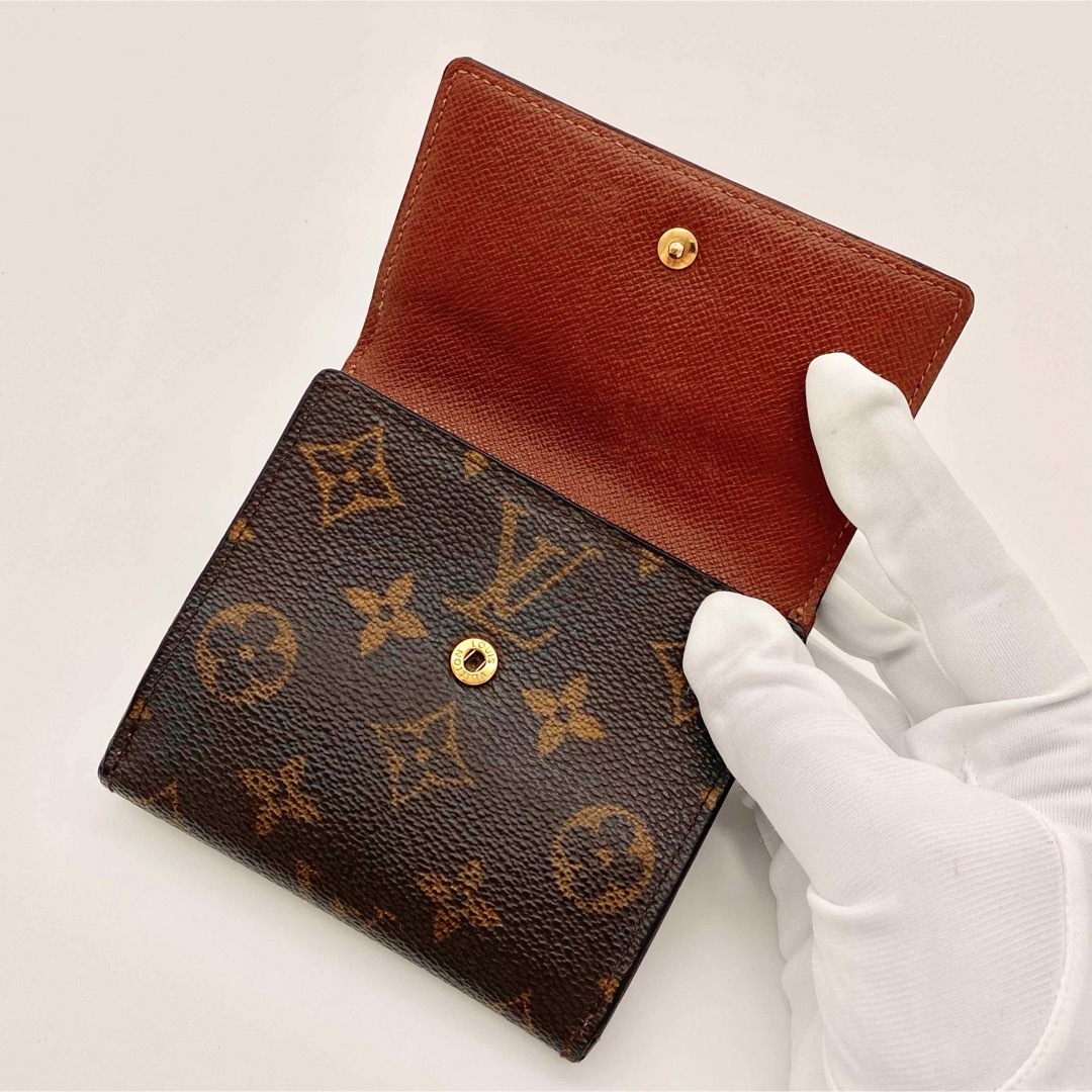 LOUIS VUITTON(ルイヴィトン)の【美品】ルイヴィトン◆ポルトモネビエ カルトクレディ◆モノグラム◆折り財布 レディースのファッション小物(財布)の商品写真