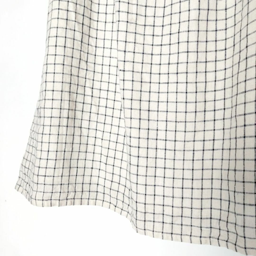 IENA(イエナ)の新品 CLASKA✨クラスカ リネン チェック イージースカート ロングスカート レディースのスカート(ロングスカート)の商品写真