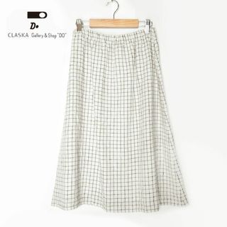 IENA - 新品 CLASKA✨クラスカ リネン チェック イージースカート ロングスカート