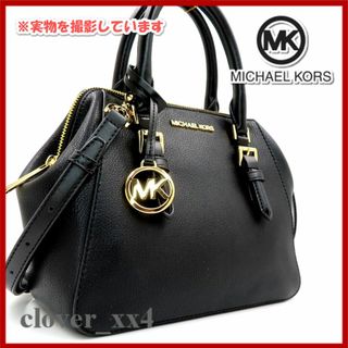 マイケルコース(Michael Kors)の【2021年 極美品】 マイケルコース ショルダーバッグ ブラック 黒 レザー(ショルダーバッグ)