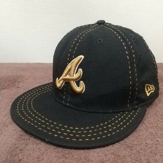 ニューエラー(NEW ERA)の【レア】NEW ERA アトランタ・ブレーブス キャップ 帽子(キャップ)