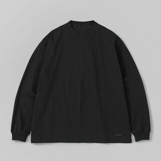 ワンエルディーケーセレクト(1LDK SELECT)のennoy 2Pack L/S T-Shirts BLACK 裾ロゴ 1枚 L(Tシャツ/カットソー(七分/長袖))