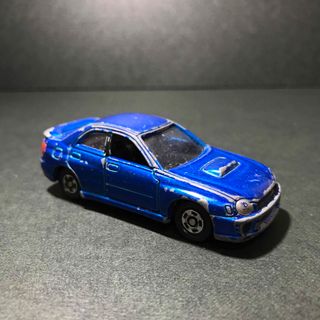 トミカシリーズ(トミカシリーズ)のトミカ　ミニカー　スバル　インプレッサWRX 2000 絶版　廃盤品(ミニカー)