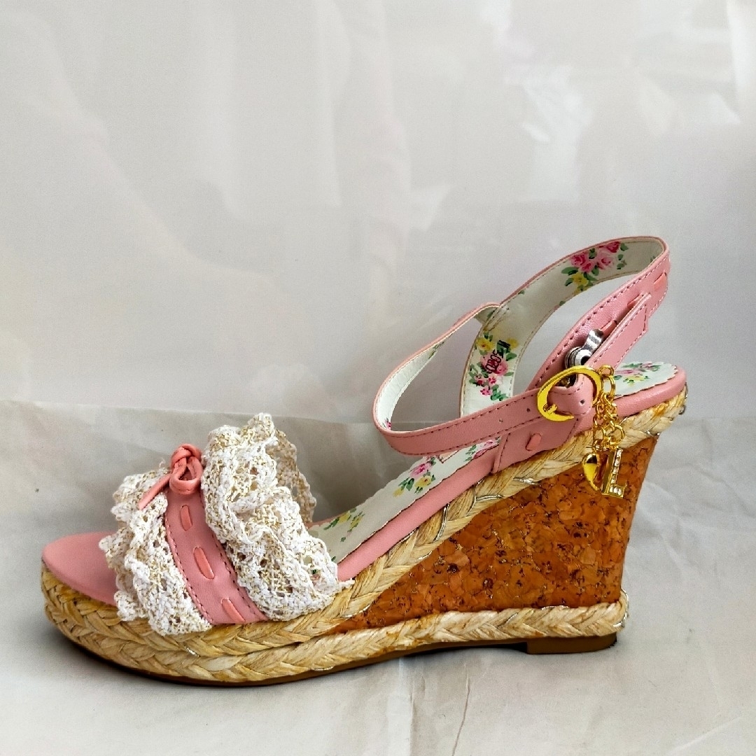 LIZ LISA(リズリサ)のリズリサ サンダル ピンク レディースの靴/シューズ(サンダル)の商品写真