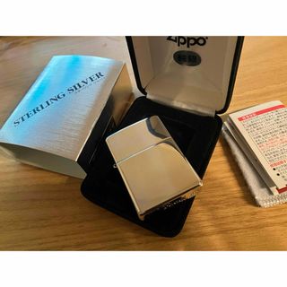 ZIPPO - ラスト! ZIPPO スターリング シルバー ジッポー ライター 純銀 正規品