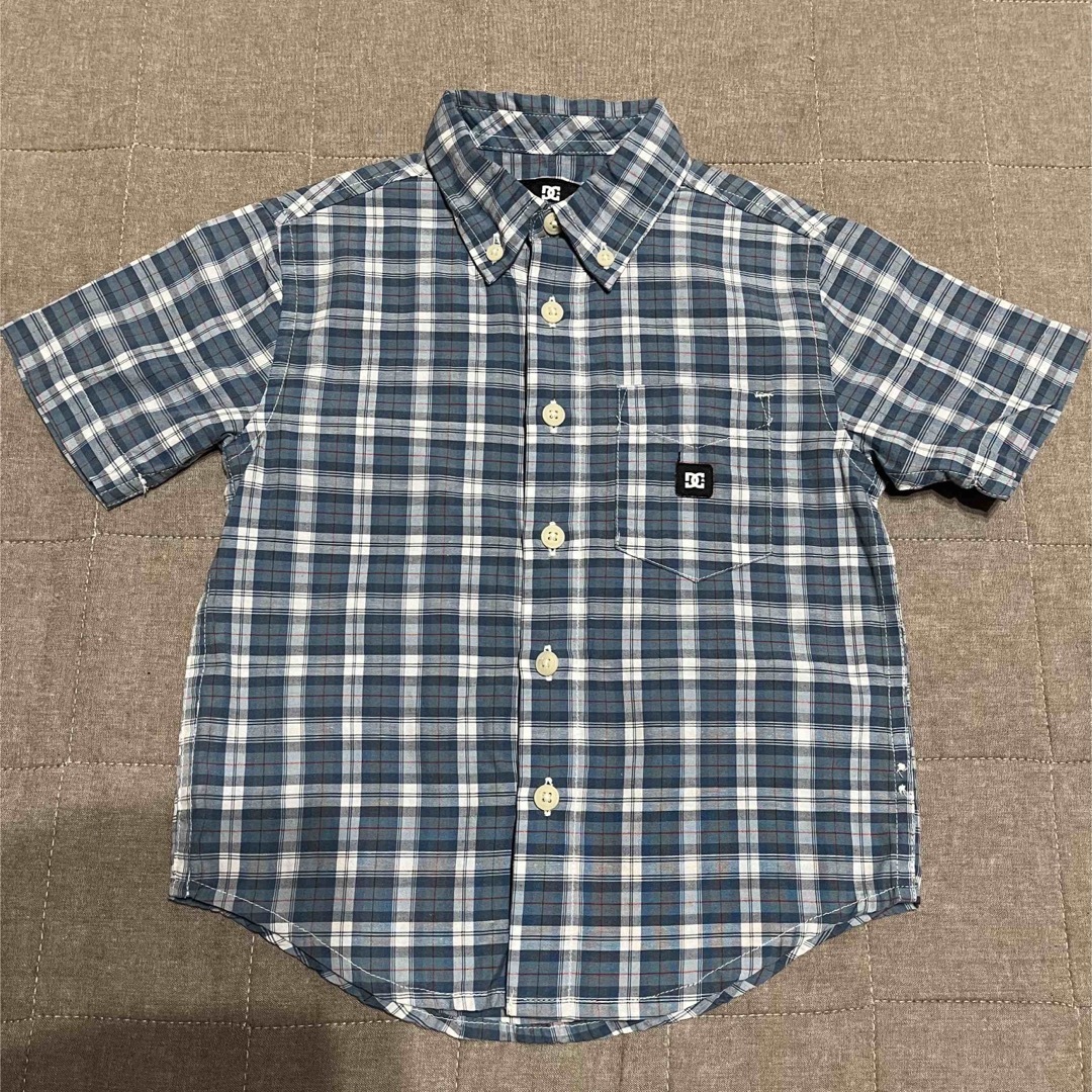 DC(ディーシー)のDC チェックシャツ キッズ/ベビー/マタニティのキッズ服男の子用(90cm~)(Tシャツ/カットソー)の商品写真