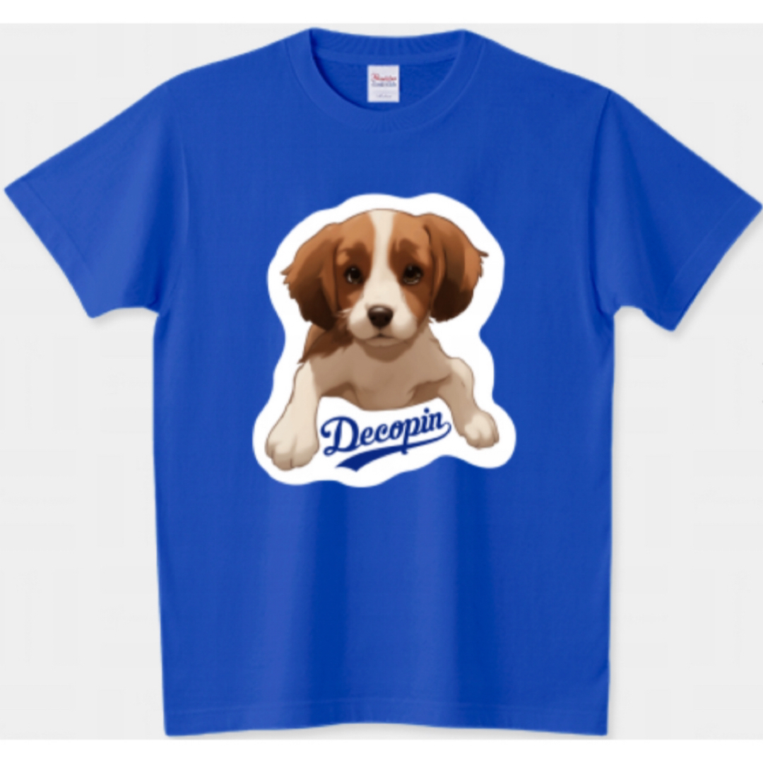 Printstar(プリントスター)の大谷翔平 Tシャツ デコピン ロサンゼルスドジャース 野球 DECOPIN 愛犬 メンズのトップス(Tシャツ/カットソー(半袖/袖なし))の商品写真